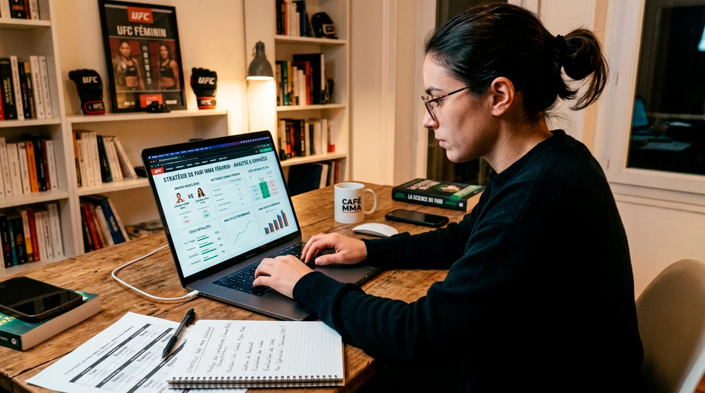 Parieur construisant une approche spécialisée pour les combats féminins UFC