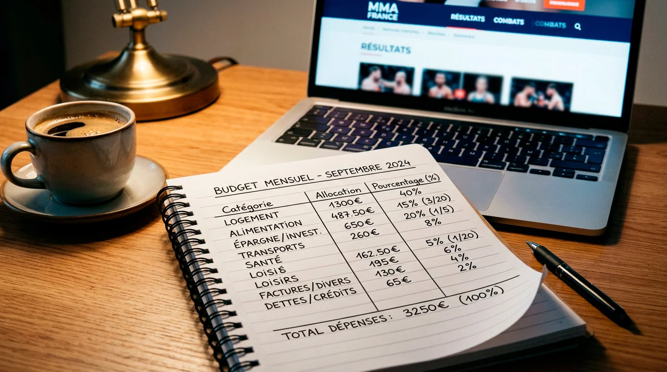 Gestion du bankroll par pourcentage fixe pour les paris UFC