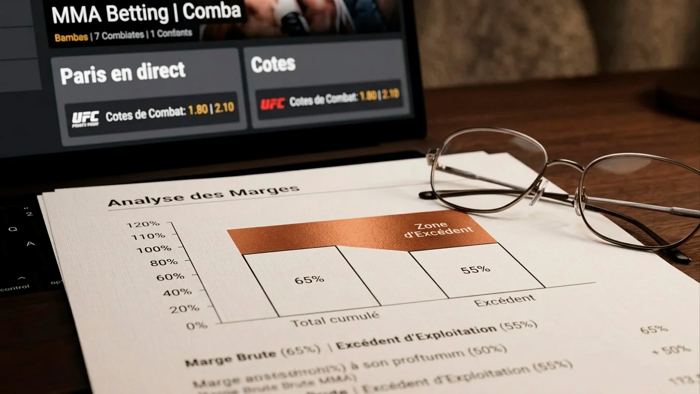 Marge du bookmaker sur les cotes UFC expliquée