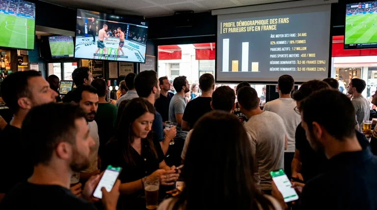 Profil démographique des fans et parieurs UFC en France