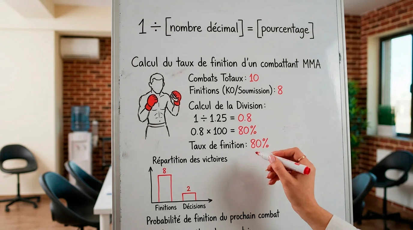 Conversion d'une cote UFC en probabilité implicite