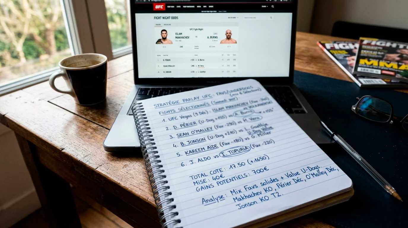 Notes d'analyse sur le mix optimal entre favoris et outsiders pour un combiné