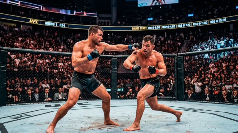Pari sur le round exact en UFC avec cotes élevées et stratégie de sélection