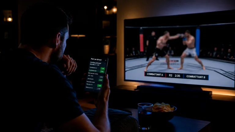 Paris en direct sur les combats UFC avec cotes en temps réel