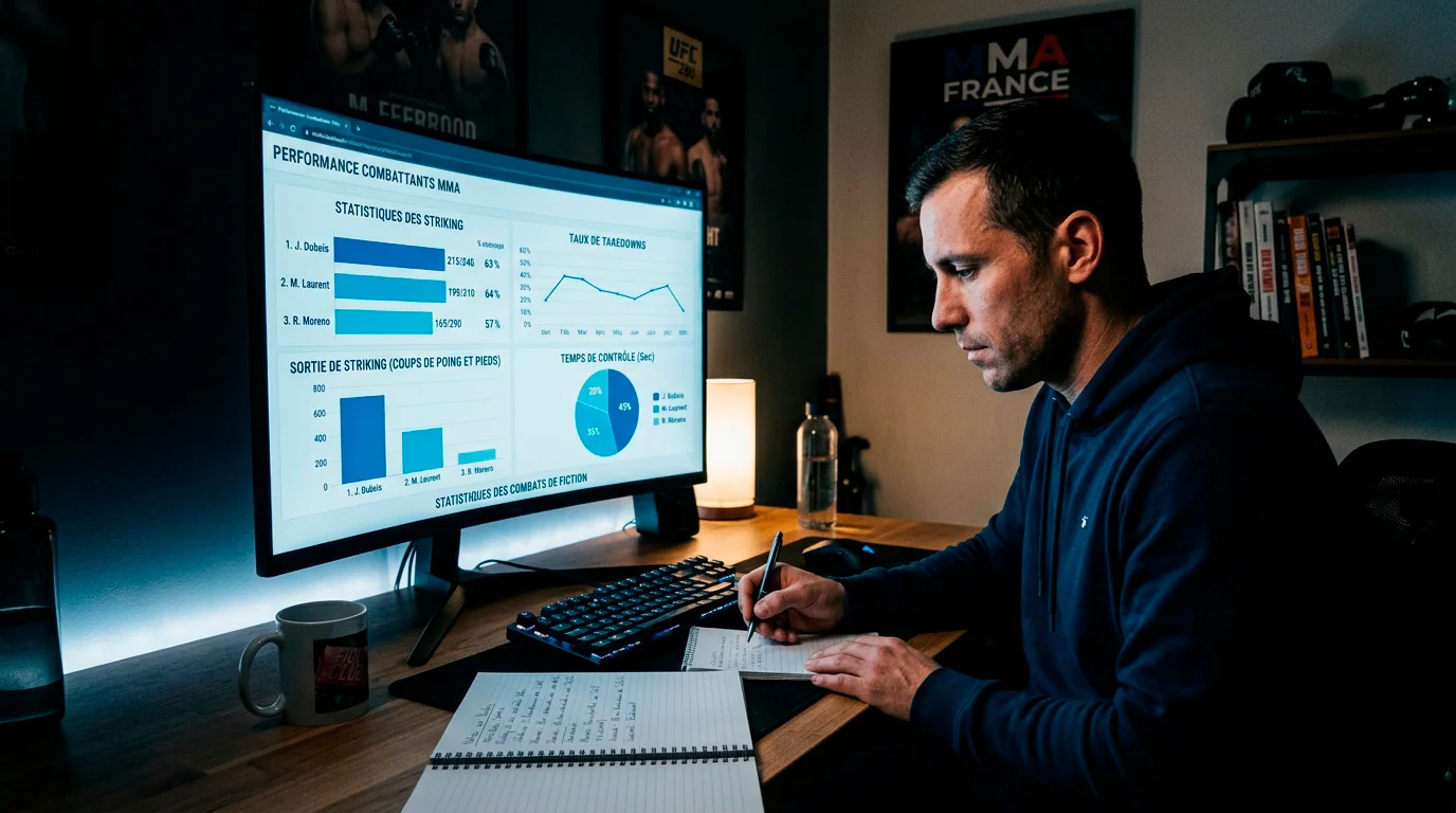 Paris spéciaux UFC basés sur les statistiques de combat