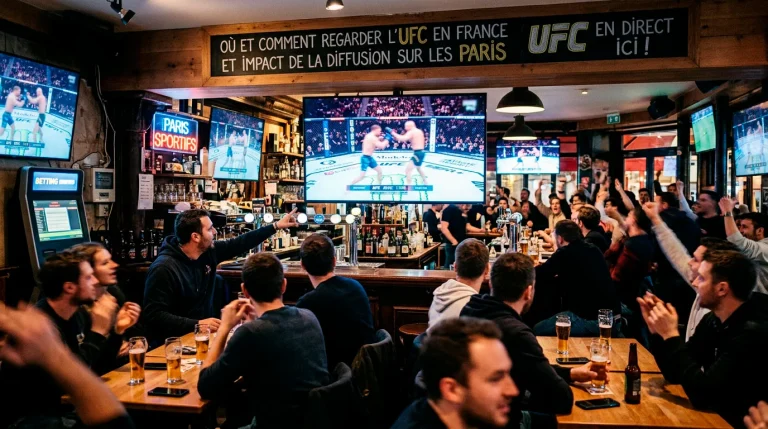 Où et comment regarder l'UFC en France et impact de la diffusion sur les paris